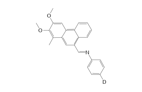 (E)-N-Phenyl-2,3-dimethoxy-1-methylphenanthren-9-imine-imino-D