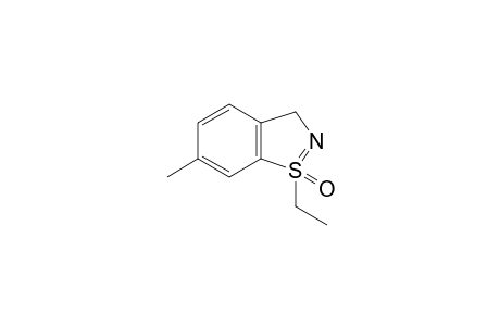 1-Ethyl-6-methyl-3H-1.lambda.4-benzo[d]isothiazole 1-oxide