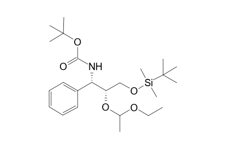(2R,3S)-1-tert-Butyldimethylsilyloxy-3-tert-butoxycarbonylamino-2-(1-ethoxyethoxy)-3-phenylpropane