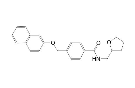 4-[(2-naphthyloxy)methyl]-N-(tetrahydro-2-furanylmethyl)benzamide