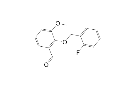2-[(2-fluorobenzyl)oxy]-3-methoxybenzaldehyde