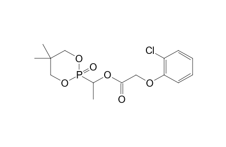 2-(2-chlorophenoxyacetoxy)(methyl)methyl-5,5-dimethyl-1,3,2-dioxaphospha-2-onephosphonate
