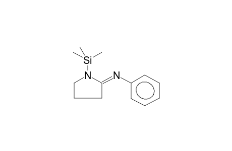 1-TRIMETHYLSILYL-2-PHENYLIMINOPYRROLIDINE