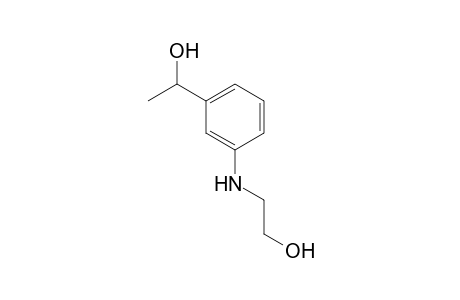 1-(3-((2-Hydroxyethyl)amino)phenyl)ethanol