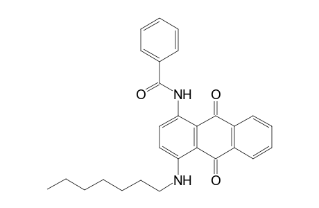 N-(4-heptylamino-9,10-dioxo-9,10-dihydro-anthracen-1-yl)-benzamide