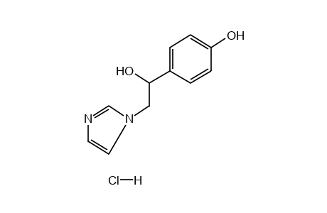 alpha-(p-hydroxyphenyl)imidazole-1-ethanol, monohydrochloride