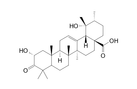2.alpha.,19.alpha.-Dihydroxy-3-oxo-12-ursen-28-oic Acid