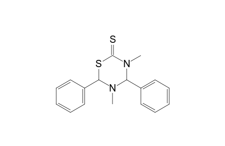 3,5-dimethyl-4,6-diphenyltetrahydro-2H-1,3,5-thiadiazine-2-thione