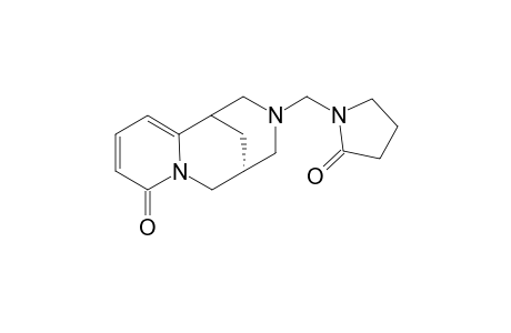 (-)-N-(2-Oxopyrrolidinomethyl)cytisine