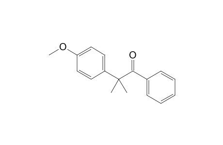 2-(4-methoxyphenyl)-2-methyl-1-phenyl-1-propanone