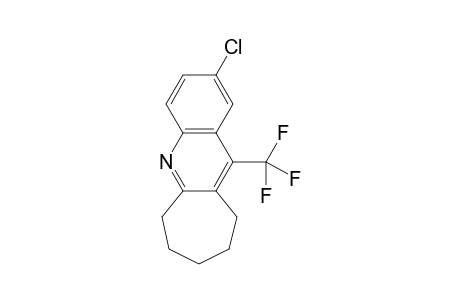11-Trifluoromethyl-2-chloro-7,8,9,10-tetrahydro-6H-cyclohepta[b]quinoline