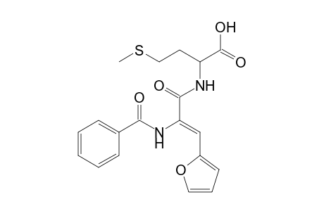 2-(2-Benzoylamino-3-furan-2-yl-acryloylamino)-4-methylsulfanyl-butyric acid