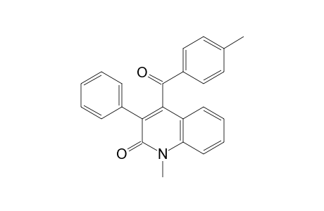 1-Methyl-4-(4-methylbenzoyl)-3-phenylquinolin-2(1H)-one