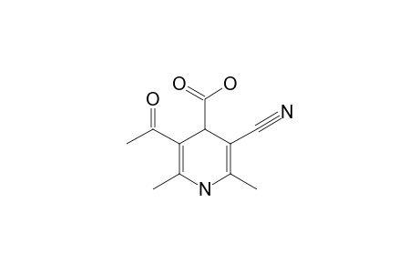 3-ACETYL-5-CYANO-1,4-DIHYDRO-2,6-DIMETHYL-PYRIDINE-4-CARBOXYLIC-ACID