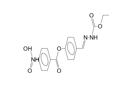 4E-ethoxycarbonylhydrazonomethylphenyl 4-nitrobenzoate