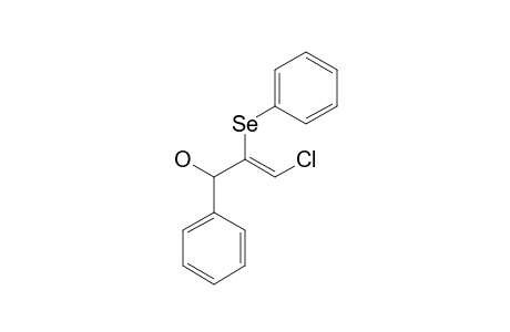 E-1-PHENYL-2-PHENYLSELENO-3-CHLORO-2-PROPEN-1-OL