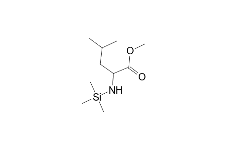L-Leucine, N-(trimethylsilyl)-, methyl ester