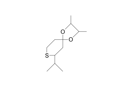 2-Isopropyl-thiopyran-4-one-2,3-butanediole-ketale