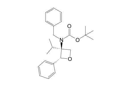 trans-tert-Butyl Benzyl(3-isopropyl-2-phenyloxetan-3-yl)carbamate