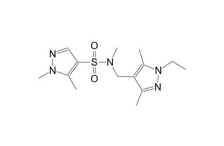 1H-pyrazole-4-sulfonamide, N-[(1-ethyl-3,5-dimethyl-1H-pyrazol-4-yl)methyl]-N,1,5-trimethyl-