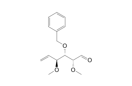 L-arabino-Hex-5-enose, 5,6-dideoxy-2,4-di-O-methyl-3-O-(phenylmethyl)-
