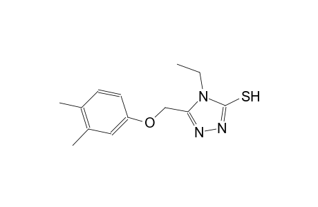 5-[(3,4-dimethylphenoxy)methyl]-4-ethyl-4H-1,2,4-triazole-3-thiol