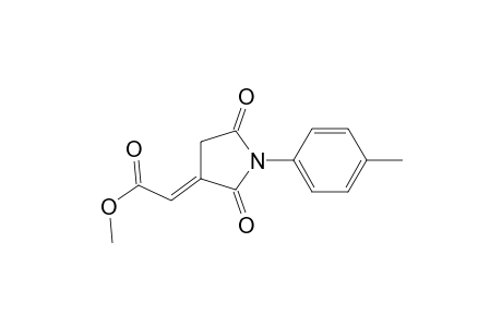 N-p-tolyl-3-(methoxycarbonylmethylene)perhydropyrrol-2,5-dione