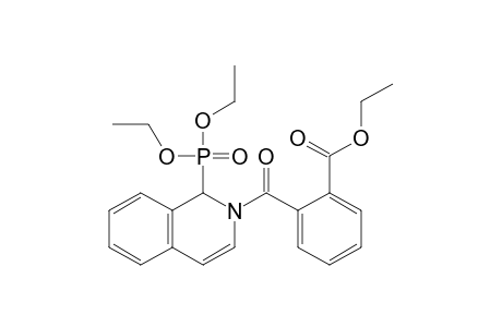 Benzoic acid, 2-[[1-(diethoxyphosphinyl)-2(1H)-isoquinolinyl]carbonyl]-, ethyl ester