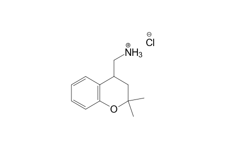 2H-1-Benzopyran-4-methanamine, 3,4-dihydro-2,2-dimethyl-, hydrochloride