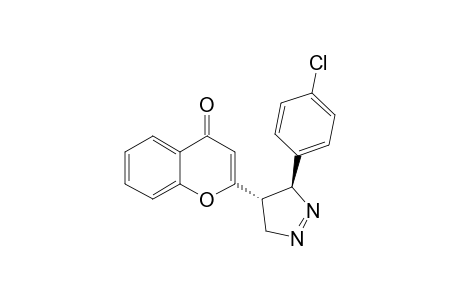 4-(2-CHROMOPHENYL)-3-(4-CHLOROPHENYL)-1-PYRAZOLINE