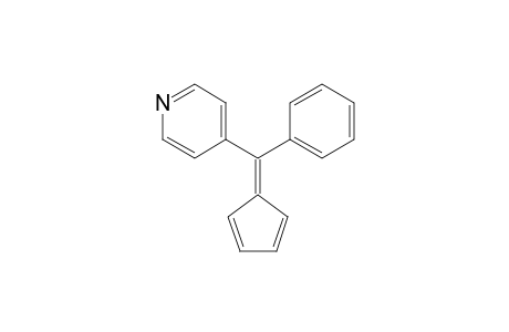 Pyridine, 4-(alpha-2,4-cyclopentadien-1-ylidenebenzyl)-