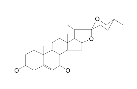 7.beta.-Hydroxydiosgenin