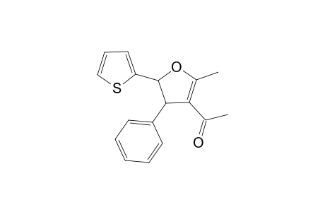 1-[4,5-Dihydro-2-methyl-4-phenyl-5-(2-thienyl)furan-3-yl]ethanone