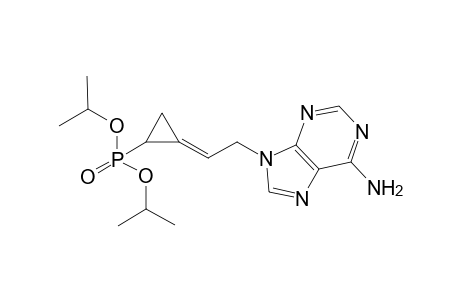 Diisopropyl (E)-2-[2-(adenin-9-yl)ethylidene]-1-cyclopropylphosphonate