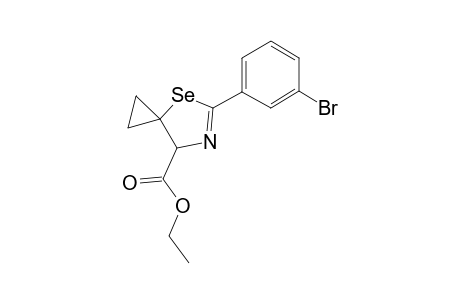 Ethyl 2-(3'-bromophenyl)-5-cyclopropa-selenazoline-4-carboxylate