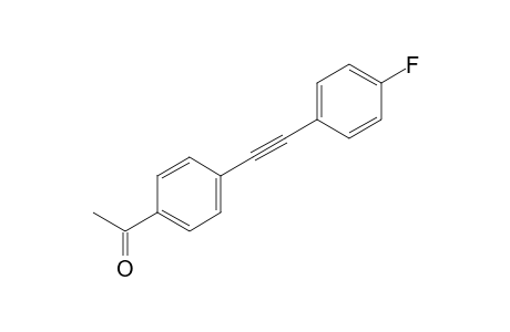 1-(4-((4-fluorophenyl)ethynyl)phenyl)ethanone