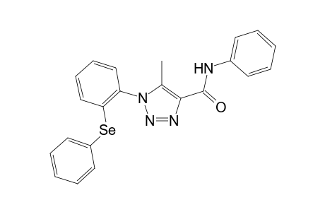 5-Methyl-N-phenyl-1-[2-(phenylselanyl)phenyl]-1H-1,2,3-triazole-4-carboxamide