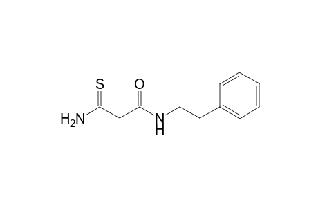 N-(2'-Phenyethyl)-2-thiocarbamoyl-ethanamide
