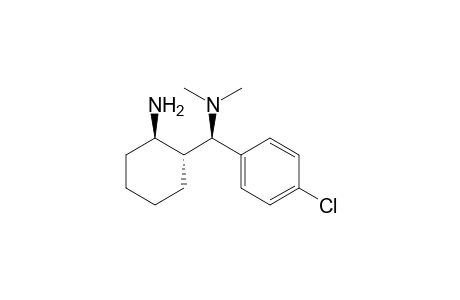 anti,anti-2-[.alpha.-N,N-dimethylamino(4-chlorobenzyl)]aniline