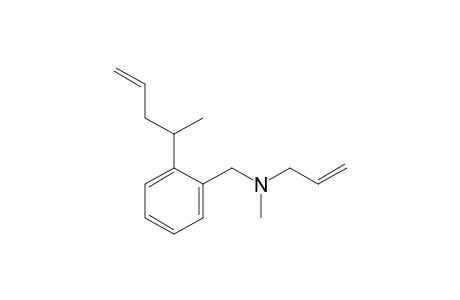 Allyl methyl [2-(1-methyl-3-butenyl)phenyl]methyl amine