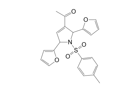 1-[Toluenesulfonyl]-2,5-bis(2'-furyl)-3-acetyl-2,5-dihydropyrrole