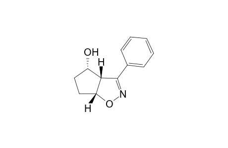 3a,4-trans-3a,6a-cis-3-(phenyl)-3a,5,6,6a-tetrahydro-4H-cyclopenta[d]isoxazole-4-ol
