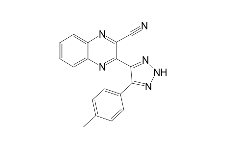 3-[5-(p-Tolyl)-2H-1,2,3-triazol-4-yl)]quinoxaline-2-carbonitrile