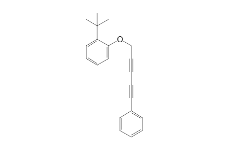 1-(Tert-butyl)-2-((5-phenylpenta-2,4-diyn-1-yl)oxy)benzene