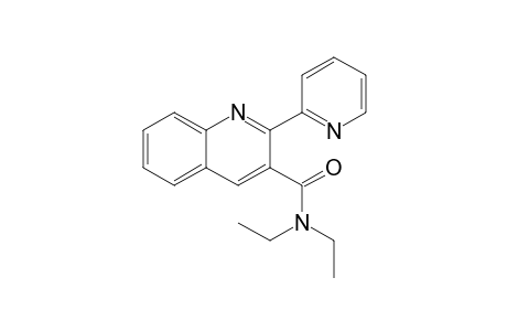 N,N-diethyl-2-(2-pyridinyl)-3-quinolinecarboxamide