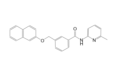 N-(6-methyl-2-pyridinyl)-3-[(2-naphthyloxy)methyl]benzamide