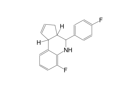 3H-cyclopenta[c]quinoline, 6-fluoro-4-(4-fluorophenyl)-3a,4,5,9b-tetrahydro-, (3aS,4R,9bR)-