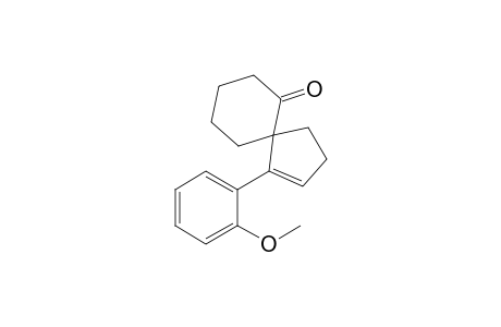 1-(2-Methoxyphenyl)spiro[4.5]dec-1-en-6-one
