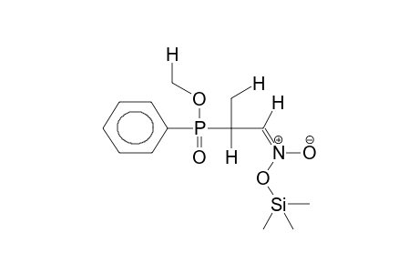 TRIMETHYLSILYL 2-PHENYLMETHOXYPHOSPHINYLPROPANE-1-NITRONATE