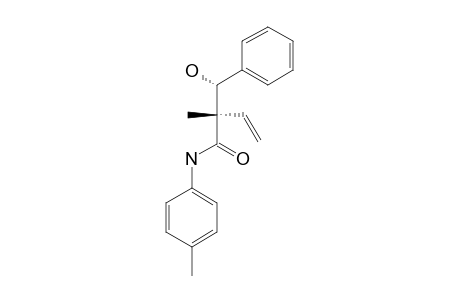 THREO-N-(4-METHYLPHENYL)-2-METHYL-2-VINYL-3-HYDROXY-3-PHENYLPROPANAMIDE